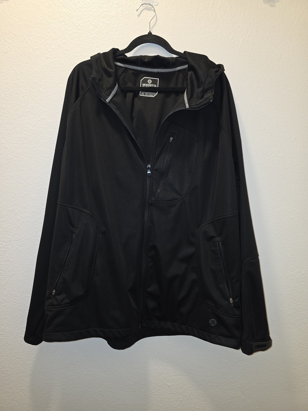 Mondetta Black Hooded Performance Jacket
